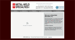 Desktop Screenshot of metal-weld.com