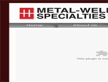 Tablet Screenshot of metal-weld.com